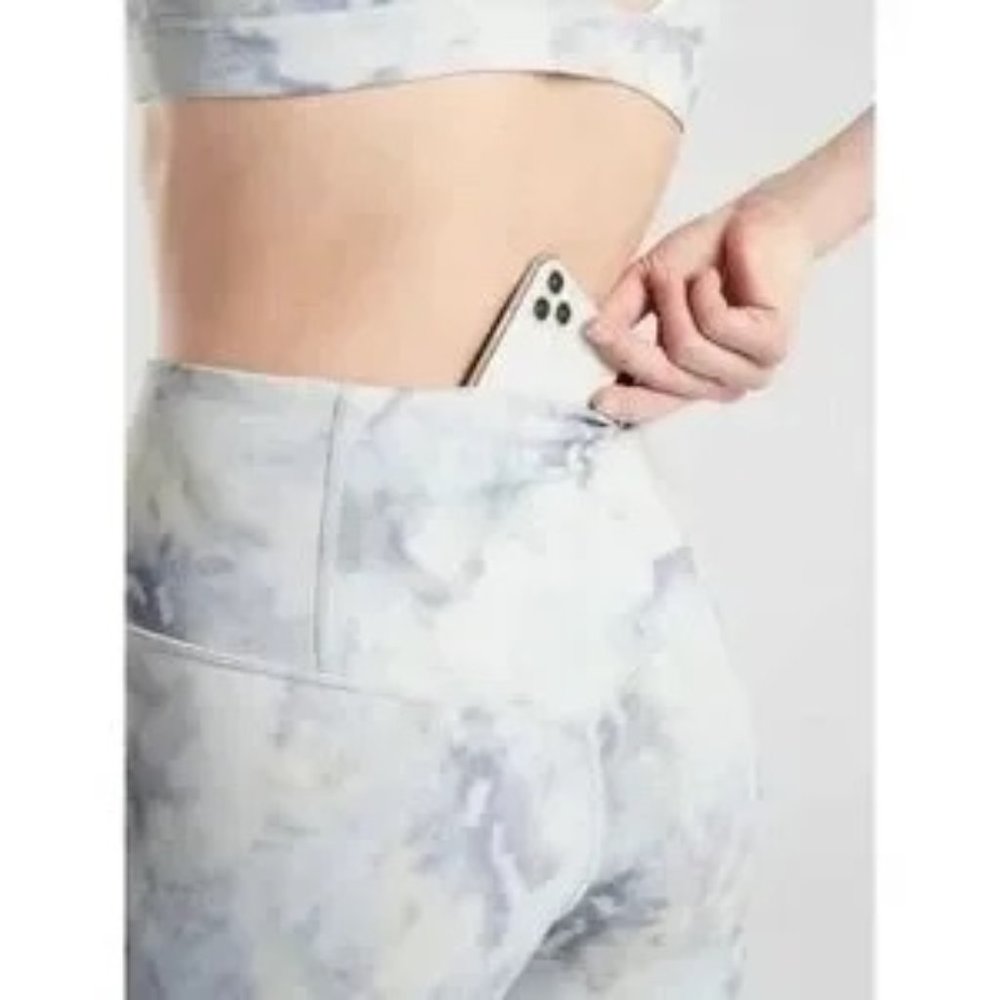 Athleta Elation Snow Dye 7/8 Legging Tight